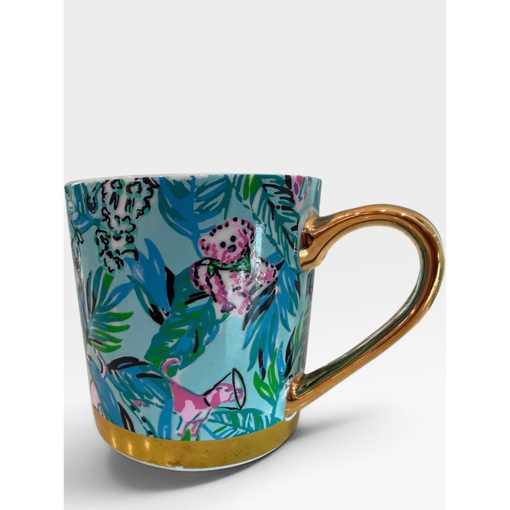 Lilly Pulitzer Coffee Mug Unisex Blue